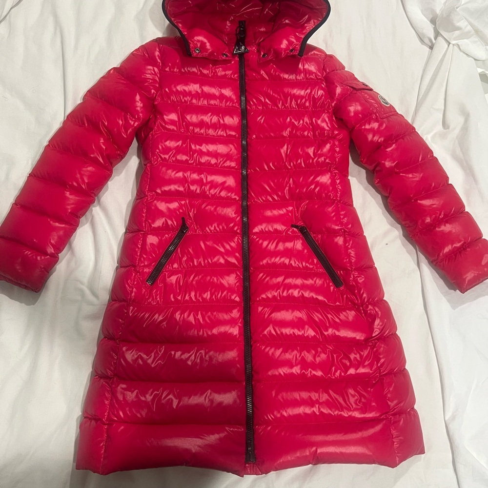 Moncler Kids Red Puffer Jacket